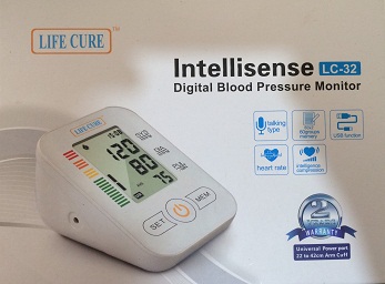 Life Cure Digital Blood Pressure Monitor