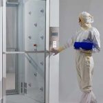 Stainless Steel Auto Swing Door